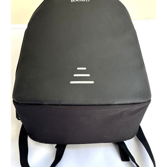 BAIBU Anti Theft Black Laptop Backpack with USB Charging - Picture 7 of 9
